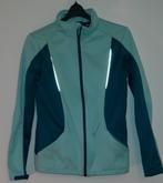 Crivit softshell jack grijs/mintgroen maat 36/38, Overige typen, Ophalen of Verzenden, Maat 36 (S), Grijs