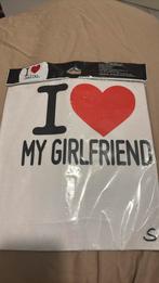“i ️ my girlfriend “ T-shirt in maatje “S”, Kleding | Dames, T-shirts, Ophalen of Verzenden, Zo goed als nieuw, Korte mouw