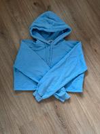 NA-KD lichtblauwe cropped vest hoodie maat M, Maat 38/40 (M), NA-KD, Blauw, Ophalen of Verzenden