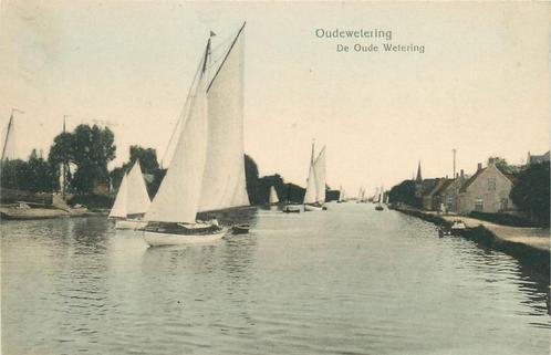 (701-342-043) Oudewetering, Verzamelen, Ansichtkaarten | Nederland, Zuid-Holland, Verzenden