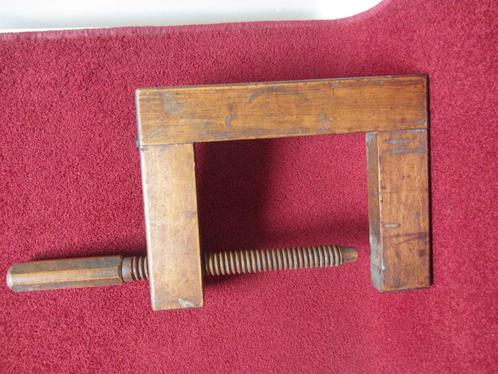 Antieke houtklem, Antiek en Kunst, Antiek | Gereedschap en Instrumenten, Ophalen of Verzenden