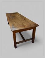Antieke Franse Boeren Eettafel - Eikenhout 240cm, Ophalen