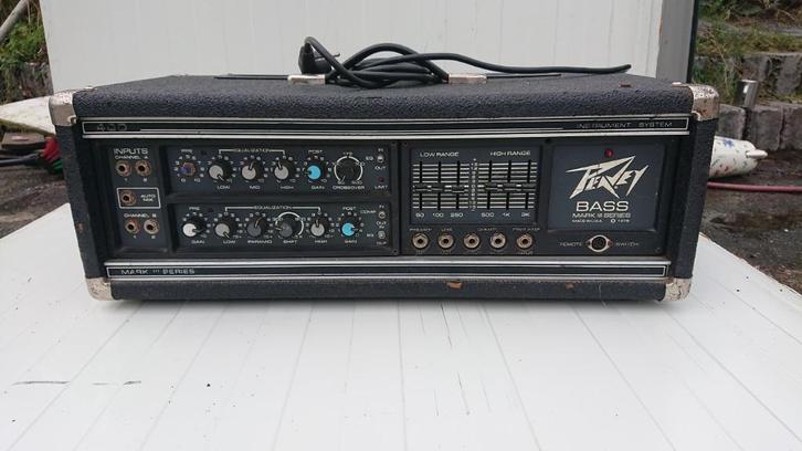 Peavey bass mark iii 400BH, Muziek en Instrumenten, Versterkers | Bas en Gitaar, Gebruikt, Basgitaar, 100 watt of meer, Ophalen of Verzenden