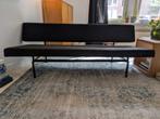 Zwarte vintage design Gijs van der Sluis bank, Ophalen, Minder dan 75 cm, 150 tot 200 cm, Driepersoons