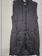 Zwarte gewatteerde bodywarmer met capuchon, Maat 38/40 (M), Zwart, Ophalen of Verzenden, Onbekend