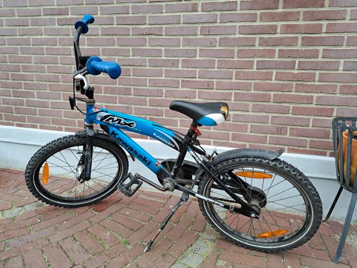 Crossfiets kawasaki, Fietsen en Brommers, Fietsen | Crossfietsen en BMX, Gebruikt, 16 tot 20 inch, Staal, Ophalen