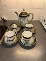 Vintage theeservies met drakenmotief, Antiek en Kunst, Ophalen of Verzenden