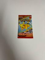 Pikachu burgerchu promo pokemon kaart, Ophalen of Verzenden, Nieuw, Booster