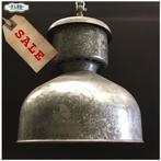 Oude, industriële hanglampen - Met snoer - SALE!, Ophalen, Gebruikt, 50 tot 75 cm, Nb