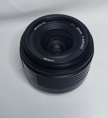 Minolta AF 28mm 1:2.8 Lens - a-mount Uitstekende Groothoek beschikbaar voor biedingen