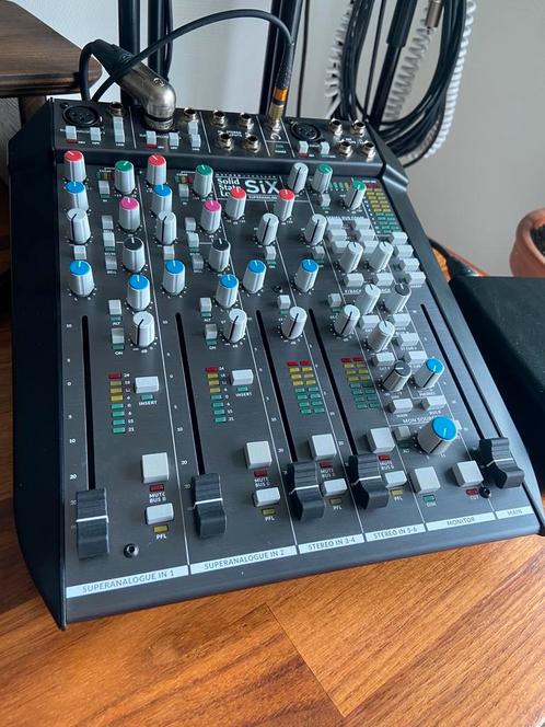SSL SiX Superanalogue mixer, Muziek en Instrumenten, Mengpanelen, Zo goed als nieuw, Ophalen of Verzenden