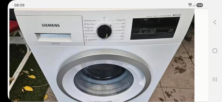Siemens iQ300 WM14N090NL Wasmachine Energieklasse: A+++, Witgoed en Apparatuur, Wasmachines, 6 tot 8 kg, Minder dan 85 cm, 1200 tot 1600 toeren