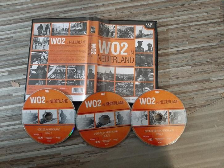WO2 in Nederland -3 DVD Set, Boeken, Oorlog en Militair, Gelezen, Tweede Wereldoorlog, Ophalen