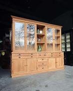 Grote teakhouten winkelkast | Buffetkast teak | Laden #2482, Huis en Inrichting, Kasten | Buffetkasten, Niet ingevuld, 200 cm of meer