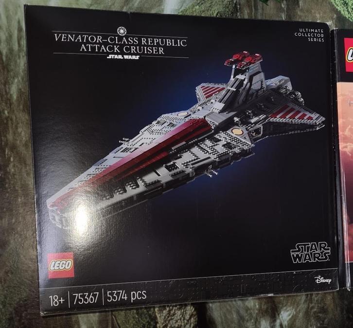lego 75367 Venator-class Republic attack cruiser, Kinderen en Baby's, Speelgoed | Duplo en Lego, Zo goed als nieuw, Lego, Complete set