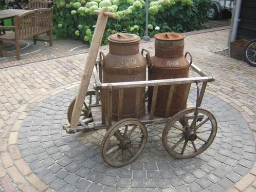 antieke houten bolderkar, Antiek en Kunst, Antiek | Overige Antiek, Ophalen