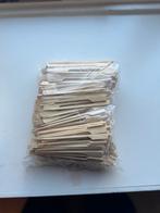 Bamboe prikkers – diverse maten, met én zonder knoop., Huis en Inrichting, Keuken | Bestek, Nieuw, Ophalen of Verzenden, Los bestek