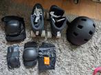 Complete roller skate set mt 40 M, Ophalen, Zo goed als nieuw, Inline skates 4 wielen, Overige merken