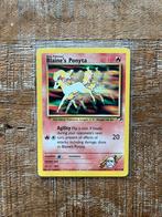 Blaine’s Ponyta 63/132 Gym Heroes Pokémon kaart, Hobby en Vrije tijd, Verzamelkaartspellen | Pokémon, Ophalen of Verzenden, Losse kaart