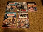 5 delen stripboeken De Blauwbloezen, Boeken, Meerdere stripboeken, Ophalen of Verzenden, Gelezen
