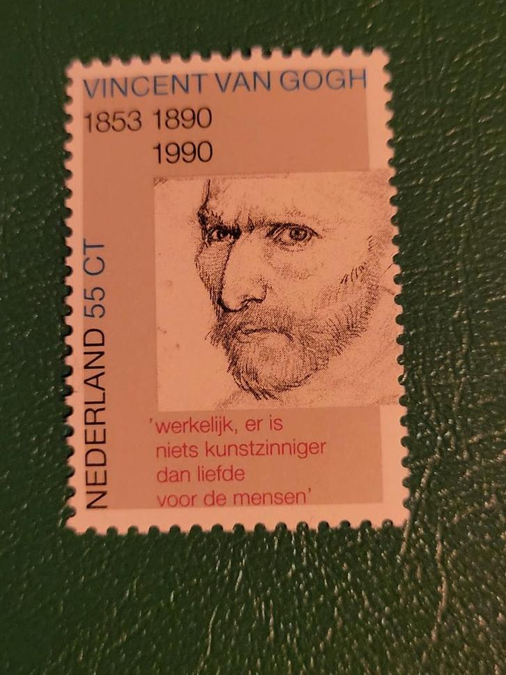Nederlandse Postzegel Vincent van Gogh 1990, Postzegels en Munten, Postzegels | Nederland, Postfris, Na 1940, Ophalen of Verzenden