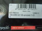 Campagnolo Record casette 10 sp-11/25 used maar goed, Ophalen of Verzenden, Zo goed als nieuw, Overige typen