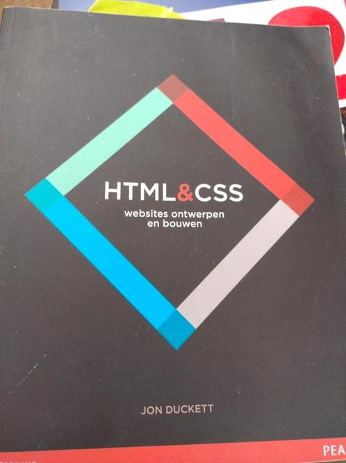 Jon Duckett - HTML en CSS - websites ontwerpen en bouwen, Boeken, Informatica en Computer, Zo goed als nieuw, Ophalen of Verzenden