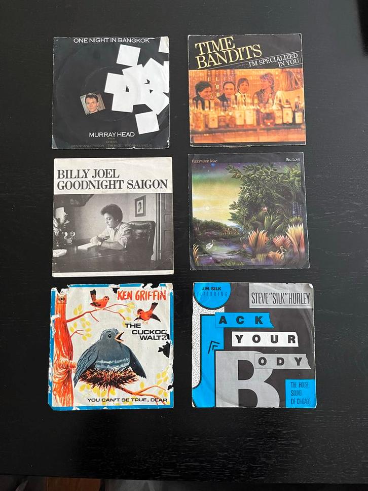 Diverse Collectie Singles - Jaren '80, Cd's en Dvd's, Cd Singles, Gebruikt, Pop, 6 singles of meer, Ophalen of Verzenden