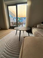 Ronde salontafel zwart (hout), Huis en Inrichting, Ophalen of Verzenden, Rond, 50 tot 100 cm, Minder dan 50 cm