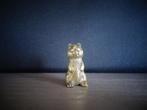 Messing hamster - letterbak figuurtje, Verzamelen, Beelden en Beeldjes, Ophalen of Verzenden, Gebruikt, Dier