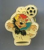 Voetbal leeuw PIN ( BLAD3_357 ), Verzamelen, Speldjes, Pins en Buttons, Nieuw, Sport, Speldje of Pin, Verzenden