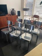 Italiaanse Design Stoelen Aluminium Gervasoni, Huis en Inrichting, Ophalen, Gebruikt, Overige kleuren, Design
