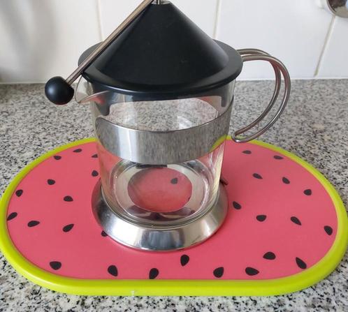 DESIGN.GLAZEN THEEPOT.DEENS ONTWERP., Huis en Inrichting, Keuken | Servies, Zo goed als nieuw, Overige typen, Overige stijlen