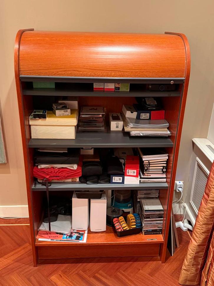 IKEA Business Line Opbergkast met Roldeur, Huis en Inrichting, Kasten | Roldeurkasten en Archiefkasten, Gebruikt, 100 tot 150 cm