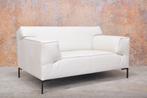 Refurbished witte leren Design on Stock Bloq loveseat!, Huis en Inrichting, Fauteuils, Ophalen, Metaal, Design, Kreas