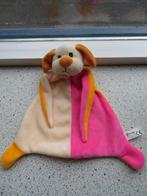 Knuffeldoek hond merk Toi Toys Action roze geel lange armen, Ophalen of Verzenden, Zo goed als nieuw, Hond