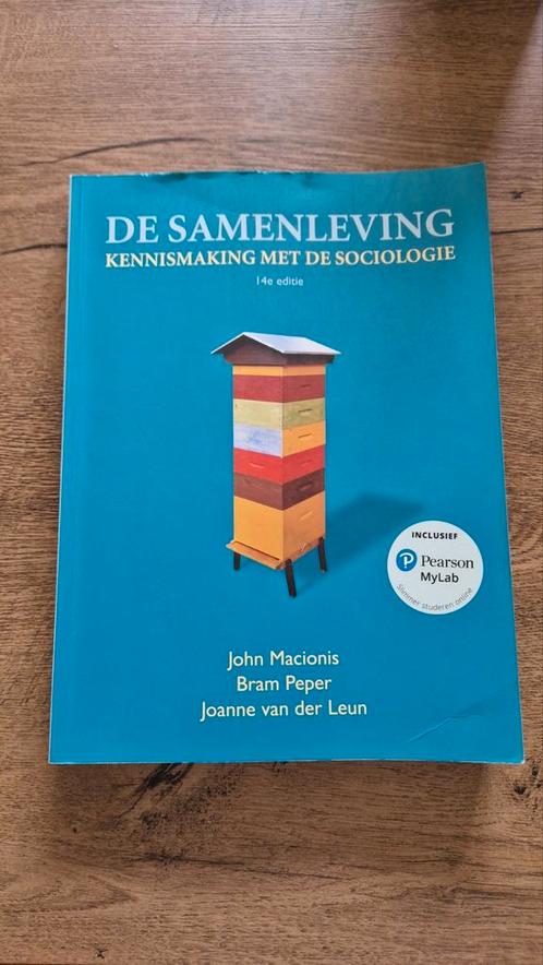 De samenleving - kennismaking met de sociologie, Boeken, Schoolboeken, Zo goed als nieuw, Overige vakken, Overige niveaus, Ophalen