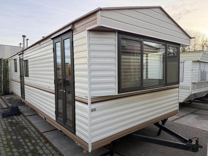 Sunseeker 8.80 x 3.10 m Dubbelglas Spiegelbeeld, Caravans en Kamperen, Stacaravans