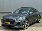 Audi E-Tron S Sportback 503pk 95 kWh RS-stoelen PANO BTW, Automaat, 1800 kg, Zwart, Vierwielaandrijving
