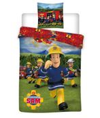 Brandweerman Sam Dekbedovertrek 140 x 200 cm, Kinderen en Baby's, Kinderkamer | Beddengoed, Overige kleuren, Dekbedovertrek, Nieuw