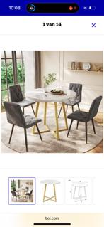 Sweiko ronde eettafel, Huis en Inrichting, Tafels | Eettafels, Rond, Nieuw, Ophalen of Verzenden, Vier personen