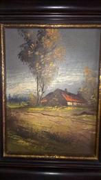 Klein schilderij op doek - gesigneerd, Ophalen of Verzenden