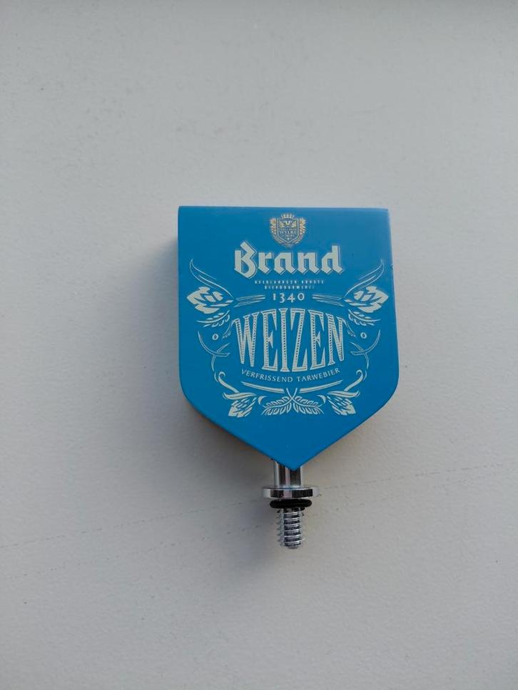 Brand tapkraan - Weizen, Verzamelen, Biermerken, Zo goed als nieuw, Overige typen, Brand, Ophalen of Verzenden