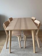 Eettafel met 4x eetstoelen Lisabo, Huis en Inrichting, Ophalen, Zo goed als nieuw, 4 tot 6 stoelen