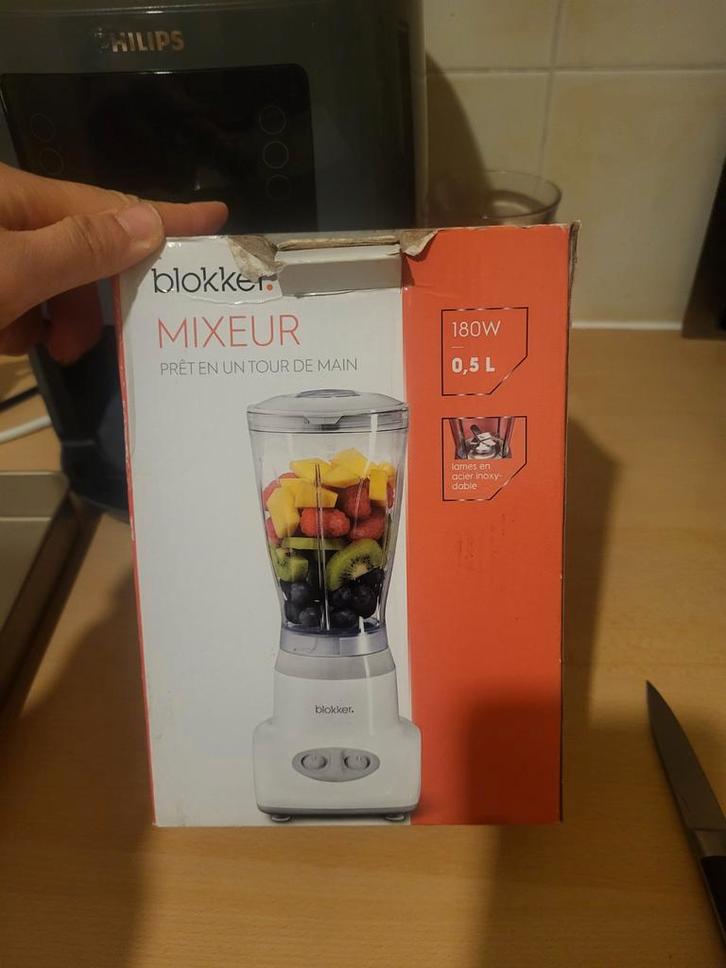 Blokker Mixeur - USED, Witgoed en Apparatuur, Blenders, Nieuw, Blender, Ophalen of Verzenden