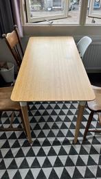 Tafel /Bureau bamboe ikea- ANFALLARE / HILVER, Huis en Inrichting, Bureaus, Ophalen, Gebruikt, Bureau