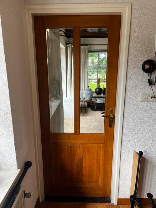 Diverse Eiken binnendeuren, Doe-het-zelf en Verbouw, Deuren en Horren, Zo goed als nieuw, Binnendeur, 200 tot 215 cm, 80 tot 100 cm