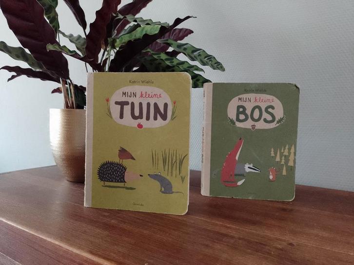 Katrin Wiehle - Mijn kleine tuin & Mijn kleine bos, Boeken, Kinderboeken | Baby's en Peuters, Gelezen, 3 tot 4 jaar, Ophalen of Verzenden