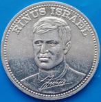 Penning - Rinus Israël Feyenoord - Shell 1970, Postzegels en Munten, Verzenden, Overige materialen, Nederland