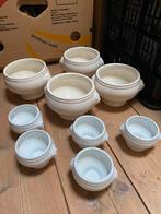 Soep en sauskommen, Ophalen of Verzenden, Aardewerk, Overige stijlen, Kom(men)
